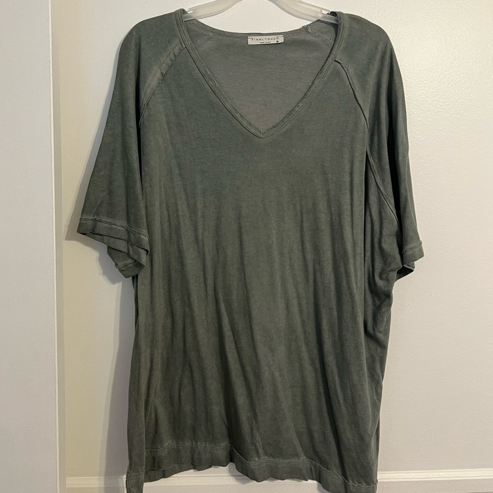 Oversized Mineral Wash T-shirt
